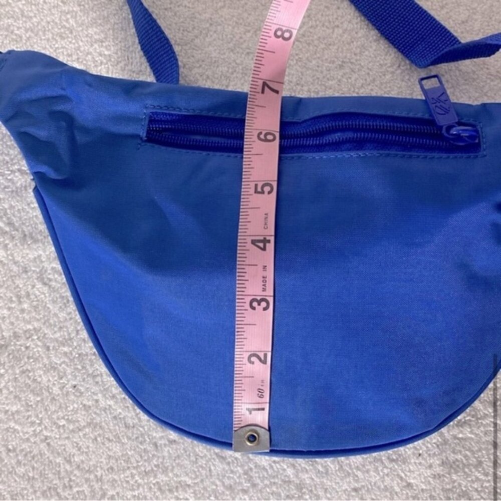 Vintage 80s 90s Blue Roo Pac Waist Bag Fanny Pack Bum Bag - Picture 9 of 10